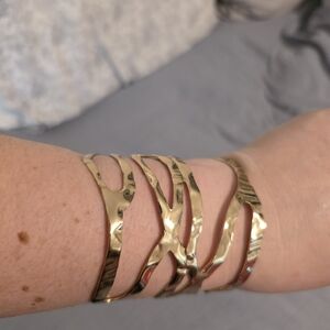 Elegant Gold Cuff Bracelet